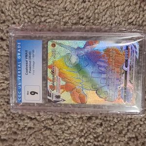 Coalossal VMAX Pokémon 2020 Vivid Voltage 189/185 CGC Universal Grade Mint 9